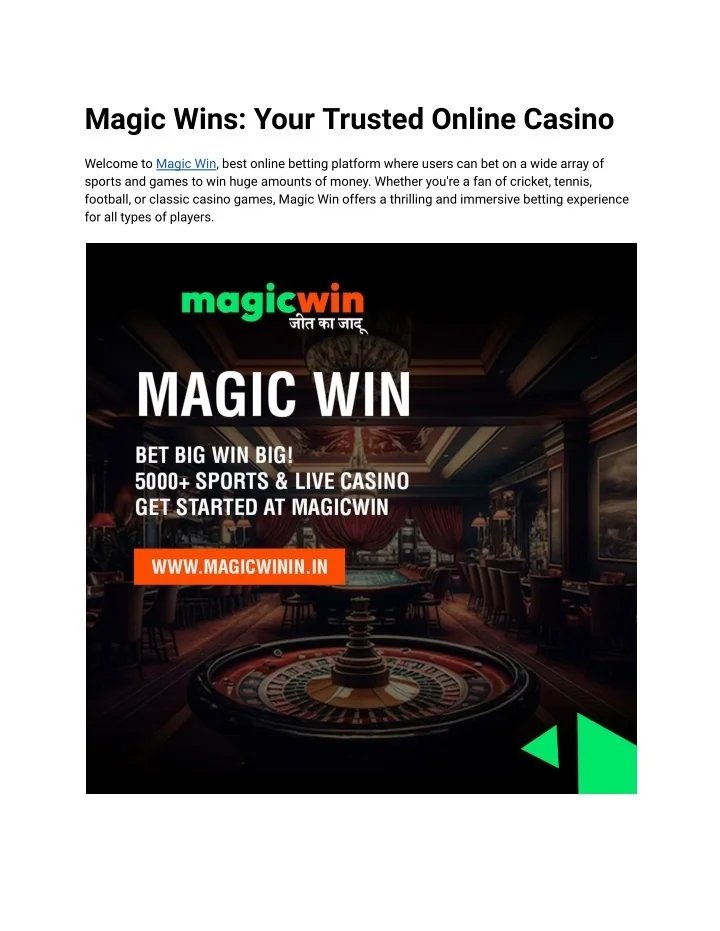 United Kingdom - magic win casino online